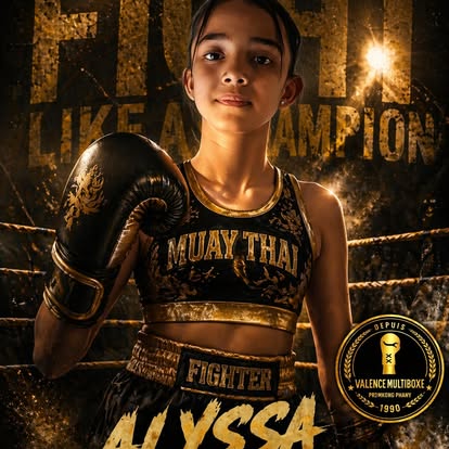 Alyssa, combattante Muay Thaï