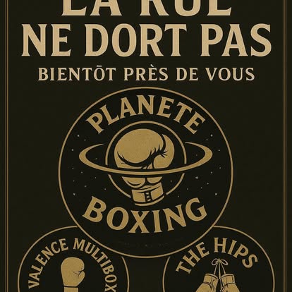 Affiche Planète Boxing : la rue ne dort pas