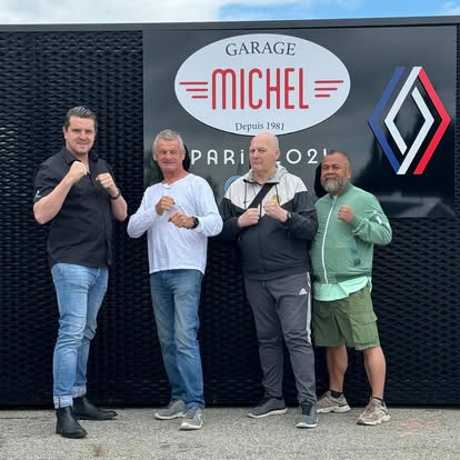 Visite chez un partenaire, Garage Michel