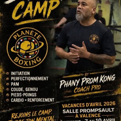 Camp Planète Boxing avec le coach Phany Prom Kong